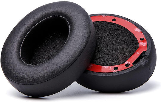 Set 2 Perne pentru Urechi Edman Beats Studio 3 Studio 2.0 Cu Fir Fără Fir Over-ear Piele Sintetică Negru