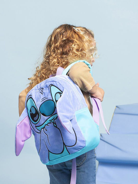 Cerda Lilo & Stitch School Backpack for Elementary Purple