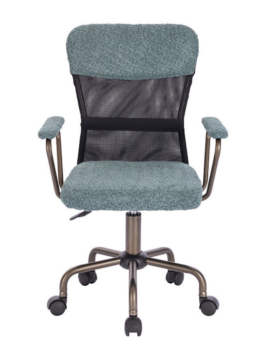 Liberta Bell Office Chair with Arms Mint and Black