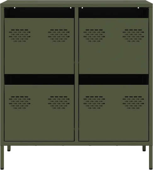 Sertar de depozitare metalică L68xW39xH73.5buc