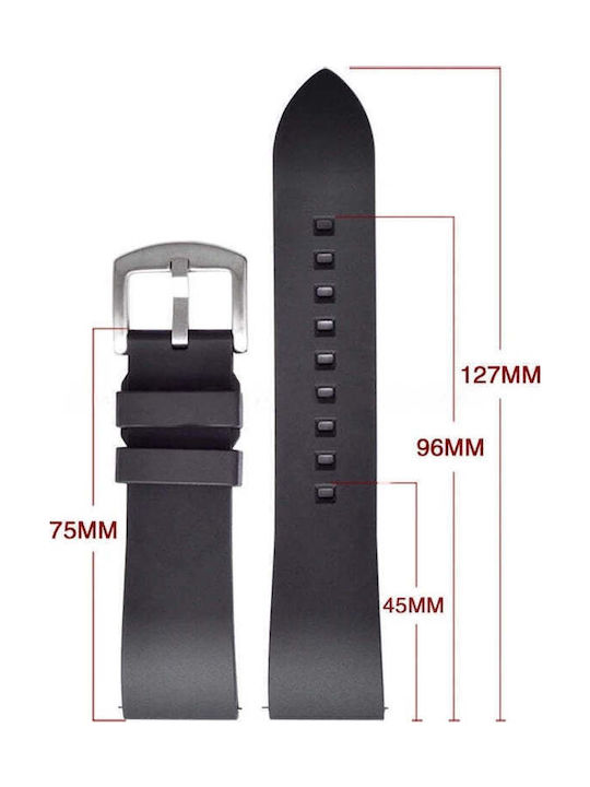 Rubber Strap 22mm