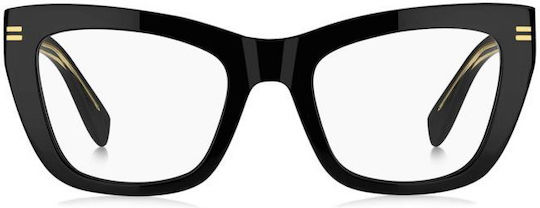 Marc Jacobs Plastic Eyeglass Frame Butterfly Black MJ 1114 807