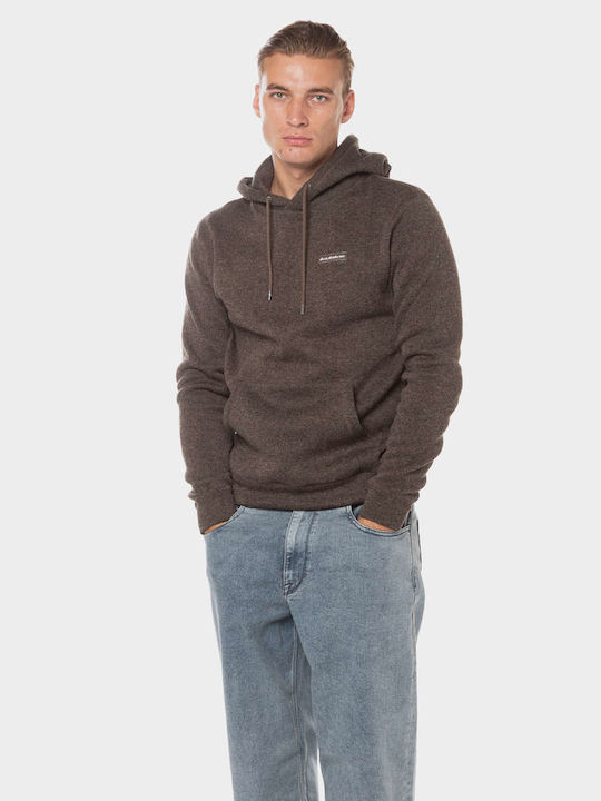 Quiksilver 'keller' Sweatshirt with Hood Brown