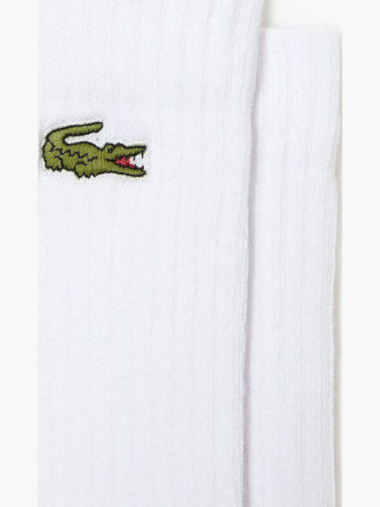 Lacoste Ανδρικές Κάλτσες Λευκές 3Pack Lacoste Ανδρικές Κάλτσες Λευκές 3Pack