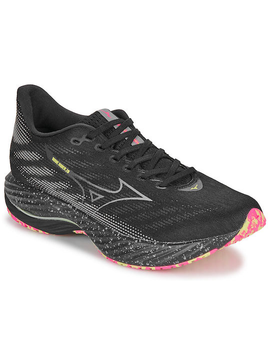 Mizuno Wave Rider 28 Sport Shoes Running Black