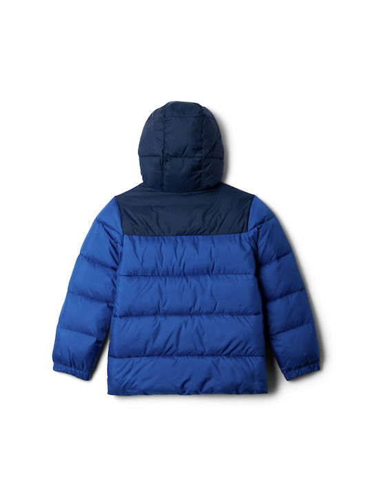 Columbia Kids Casual Jacket with Hood Blue