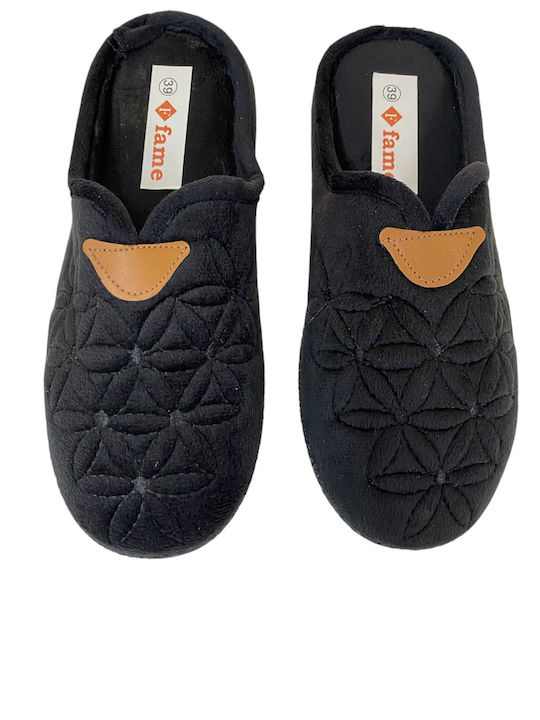 FAME Slippers Black