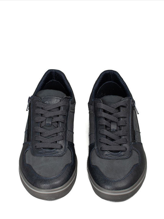 Geox Elver Ανδρικά Sneakers Navy Μπλε