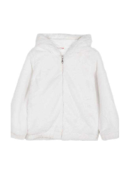 Geci pentru copii cu glugă Alb