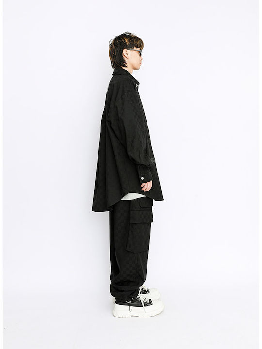 Mod Wave Movement Cargo Sweatpants Black