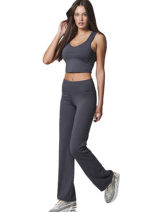 Body Action Women's Legging High Waisted Gray