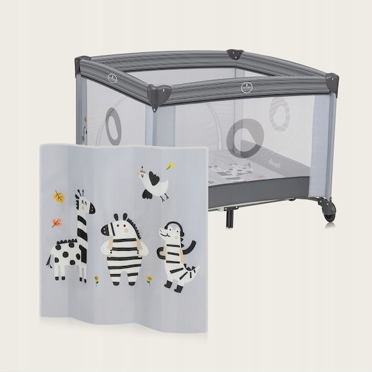 Lionelo Bonnie Кошара За Игра С Матрак Бежова 100x100см