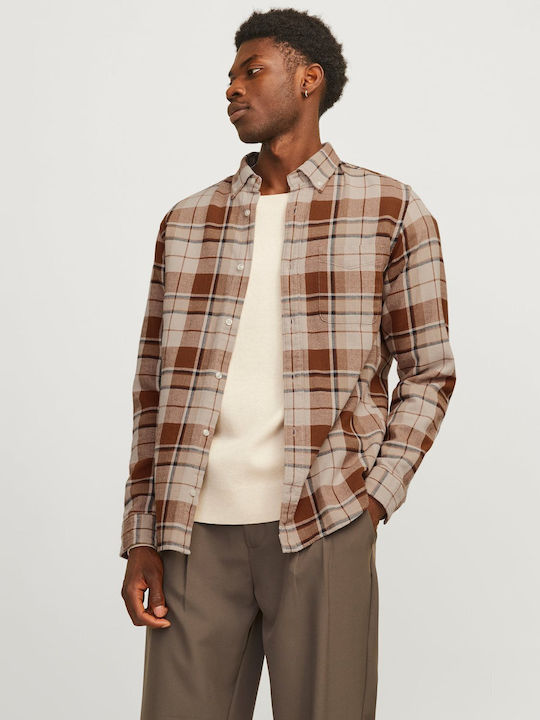 Jack & Jones Cotton Shirt Checked Multicolour