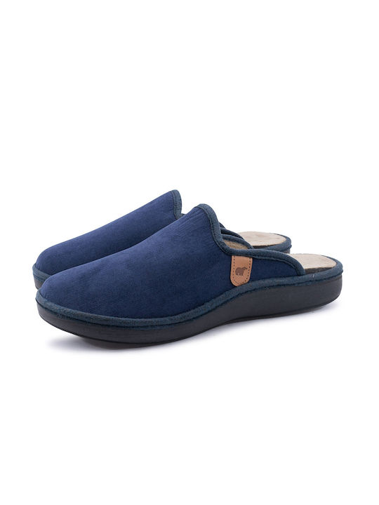 Adam's Shoes Men's Slipper Blue