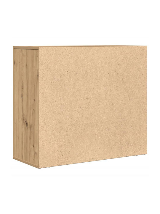 Comoda pentru Dormitor cu 3 sertare Maro 80x33x70buc
