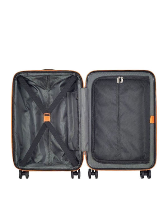 Securitech by Delsey Patrol Μεγάλη Βαλίτσα Ταξιδίου Σκληρή Grey με 4 Ρόδες Ύψους 75.5εκ.
