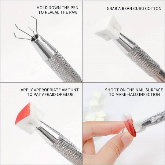 Set Nail Brushes Nail Art