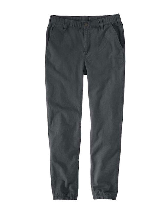 Carhartt Rugged Flex Trousers Elastic in Relaxed Fit Gray