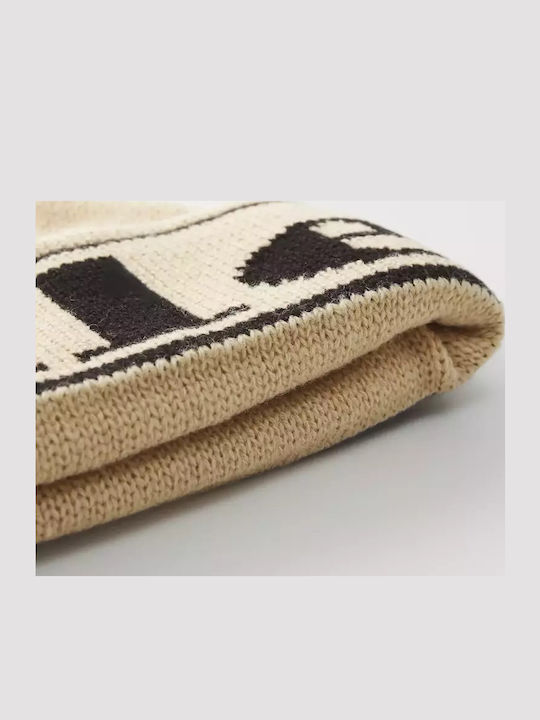 Sartoria Kelski Beanie Beanie Knitted in Beige color