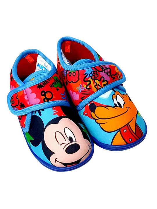 Disney Kids Slippers Boots Blue