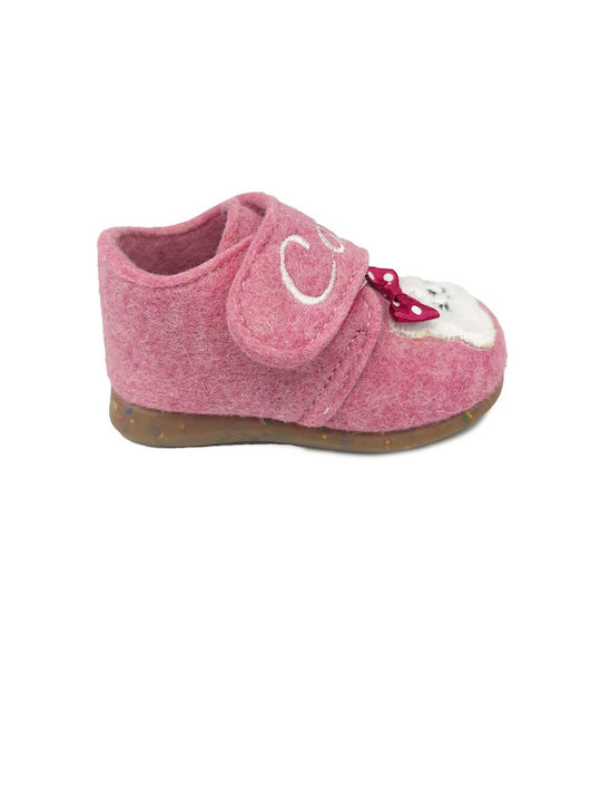 Adam's Shoes Anatomic Kids Slippers Boots Pink