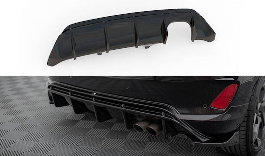 Maxton Design Diffusor Auto Rückseite Kompatibel mit Ford Fiesta Mk8 ST