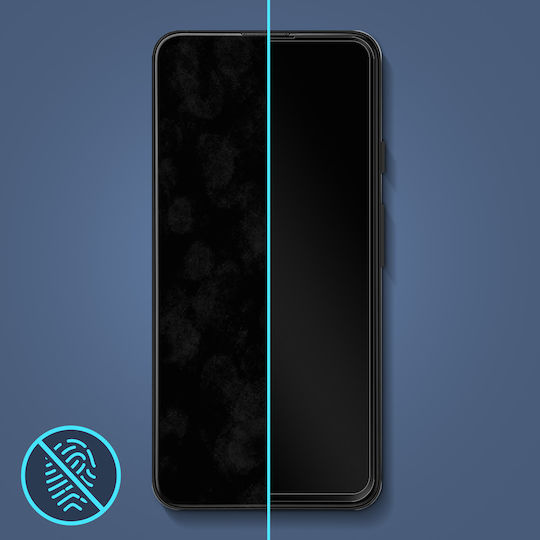 Panzerglas Displayschutz Google Pixel 4a 9H Fingerabdruckresistent Schwarzer Rand