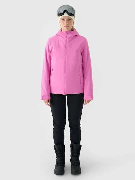 4F 4FWAW24TTJAF572-55S Frauen Jacke aus für Ski & Snowboard Beige