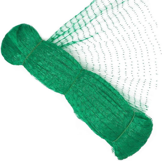 Anti-bird Net 8x20m Made Polyethylene Fixing Pins Green