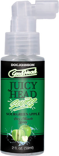 Doc Johnson Juicy Head Dry Mouth in Spray with Scent Green Apple 60ml