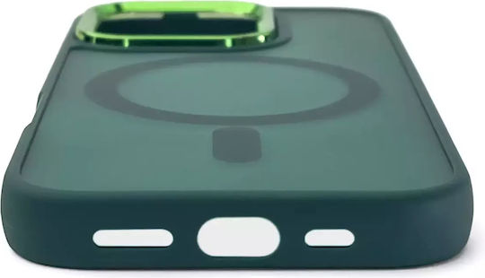 Magnetic Collection Magsafe Case Iphone 16 Pro Max Dark Green