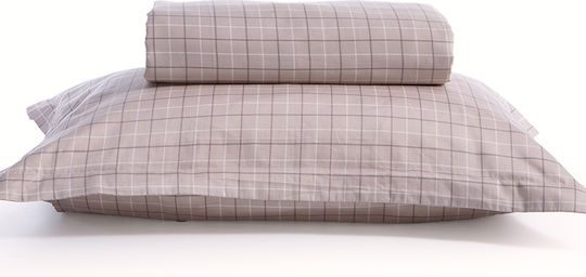 Nef-Nef Homeware Σετ Υπέρδιπλη 240x230cm Gren Beige Nef-Nef Homeware Σετ Υπέρδιπλη 240x230cm Gren Beige
