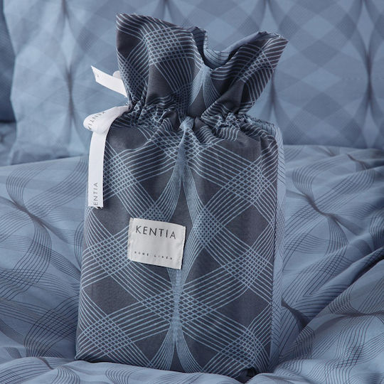 Kentia Duvet Cover Set Cotton Queen with 2 Pillowcases 225x245 Jentry 01