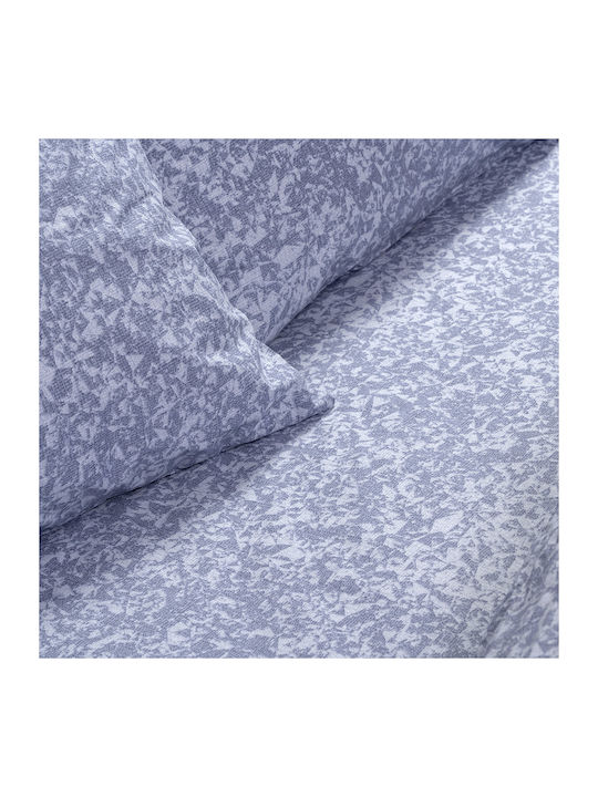 Beauty Home Duvet Cover Set Cotton Queen with 2 Pillowcases 230x250 Blueberry Art 12070 Blueberry