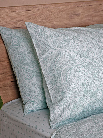 Sunshine Duvet Cover Cotton Single 170x250 Feelings 2040 Aqua
