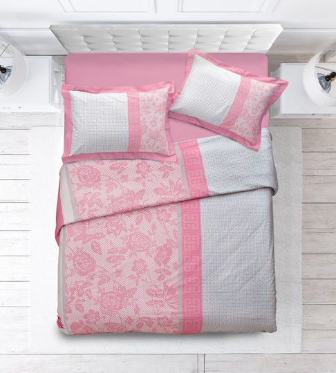 Makis Tselios Home Σετ Υπέρδιπλη 240x250cm Amaze Ροζ