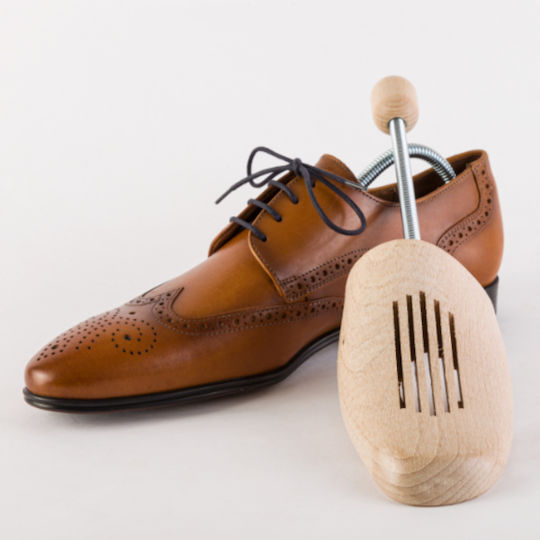 Shoeboys Wooden Shoe Tree Universal Clip Size 46/48 Helical Spring Size No 46/48