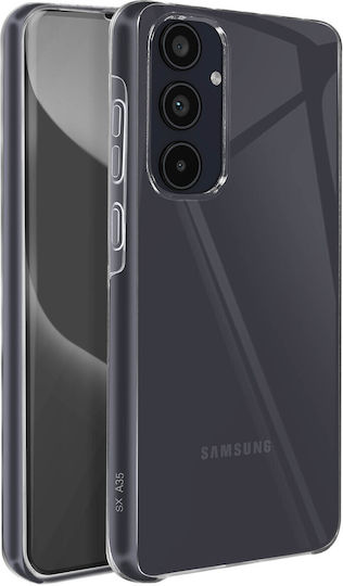 Avizar Case Galaxy A55 5g Rear Rigid Front Flexible Tactile Transparent