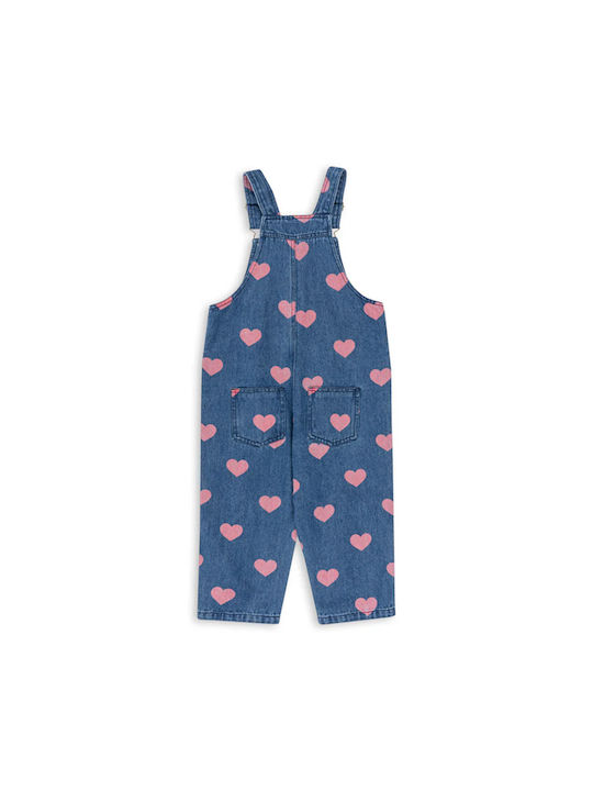 Konges Slojd Kids Fabric Overall PINK