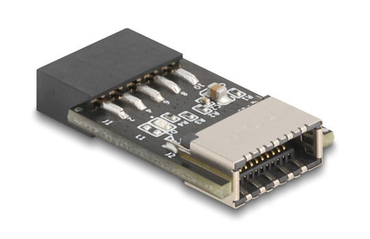 DeLock Connector USB 2.0 Pin σε USB Type-E Key A 67175 (67175)