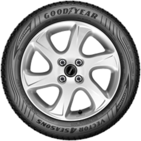 Goodyear Vector 4Seasons Gen-2 165/60R14 75H Λάστιχο 4 Εποχών για Επιβατικό Αυτοκίνητο