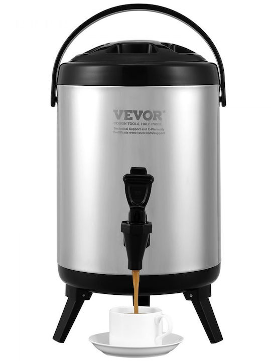 Vevor Dispenser Hot & Cold Beverages 6lt L24 x W24 x H37 cm
