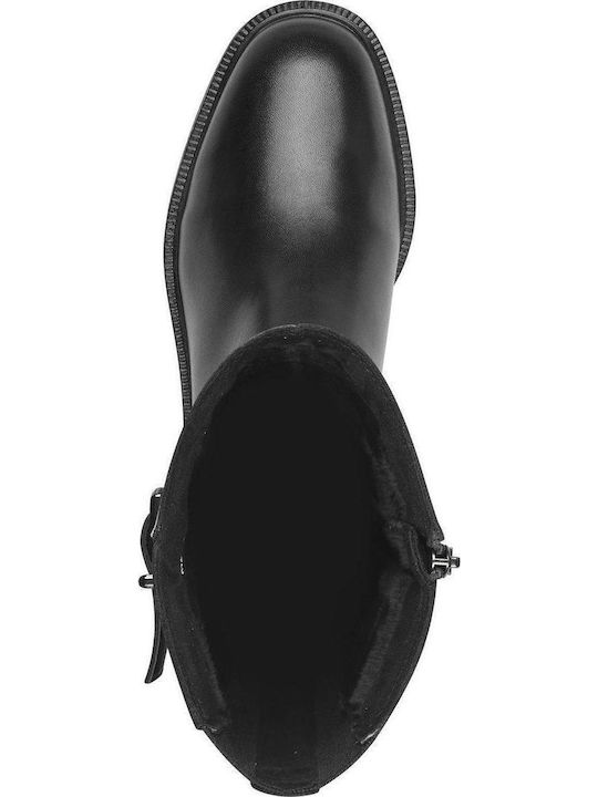 Leather Women's Boots Black