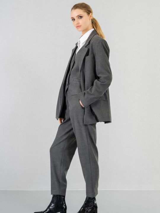 Philosophy Wear Women's Blazer Anthracite