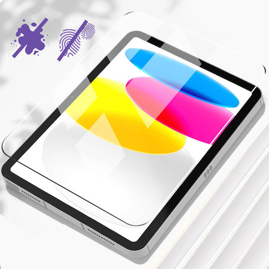 Tempered Glass Ipad 10.9 2022 Screen Protector Smudgeproof Sloped Transparent