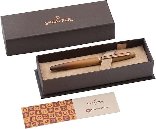 Sheaffer Writing Pen Medium Brown with Black Ink