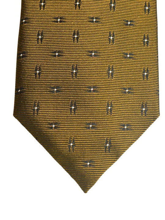 Hugo Boss Men's Tie Silk in Brown Color