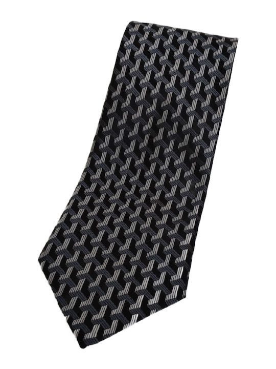 Venturi Men's Tie Printed in Black Color