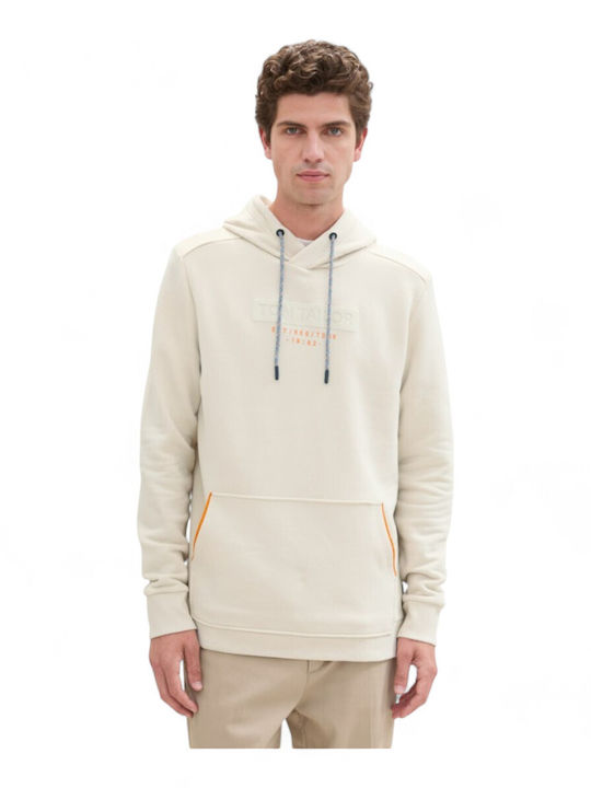 Tom Tailor Sweatshirt with Hood Beige