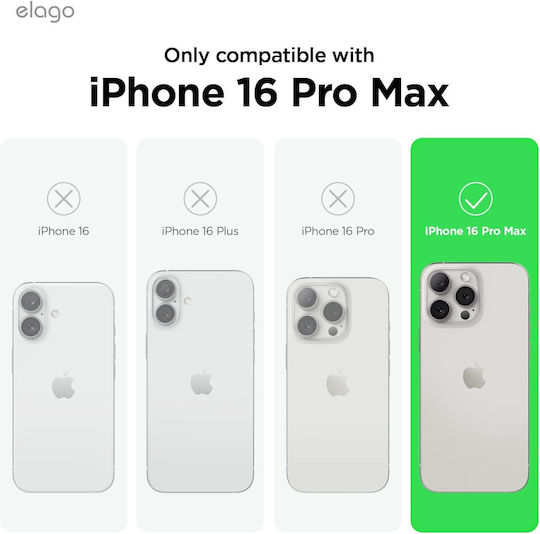 Elago Premium Liquid Back Cover Σιλικόνης 1.7mm Μπλε (iPhone 16 Pro Max)
